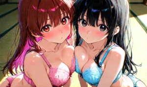 夏の乳合わせ
